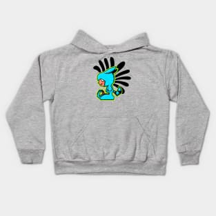 Bunny tribal Kids Hoodie